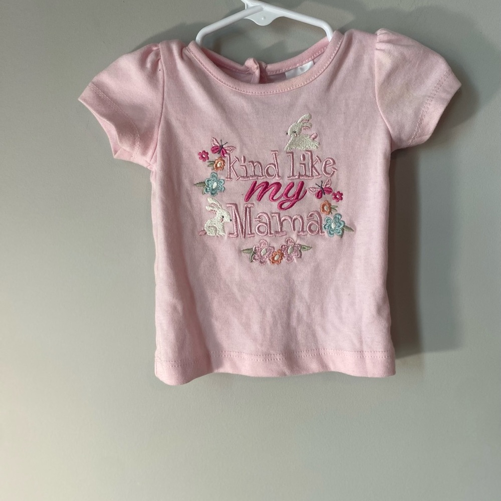 Kind like my mama baby girls shirt